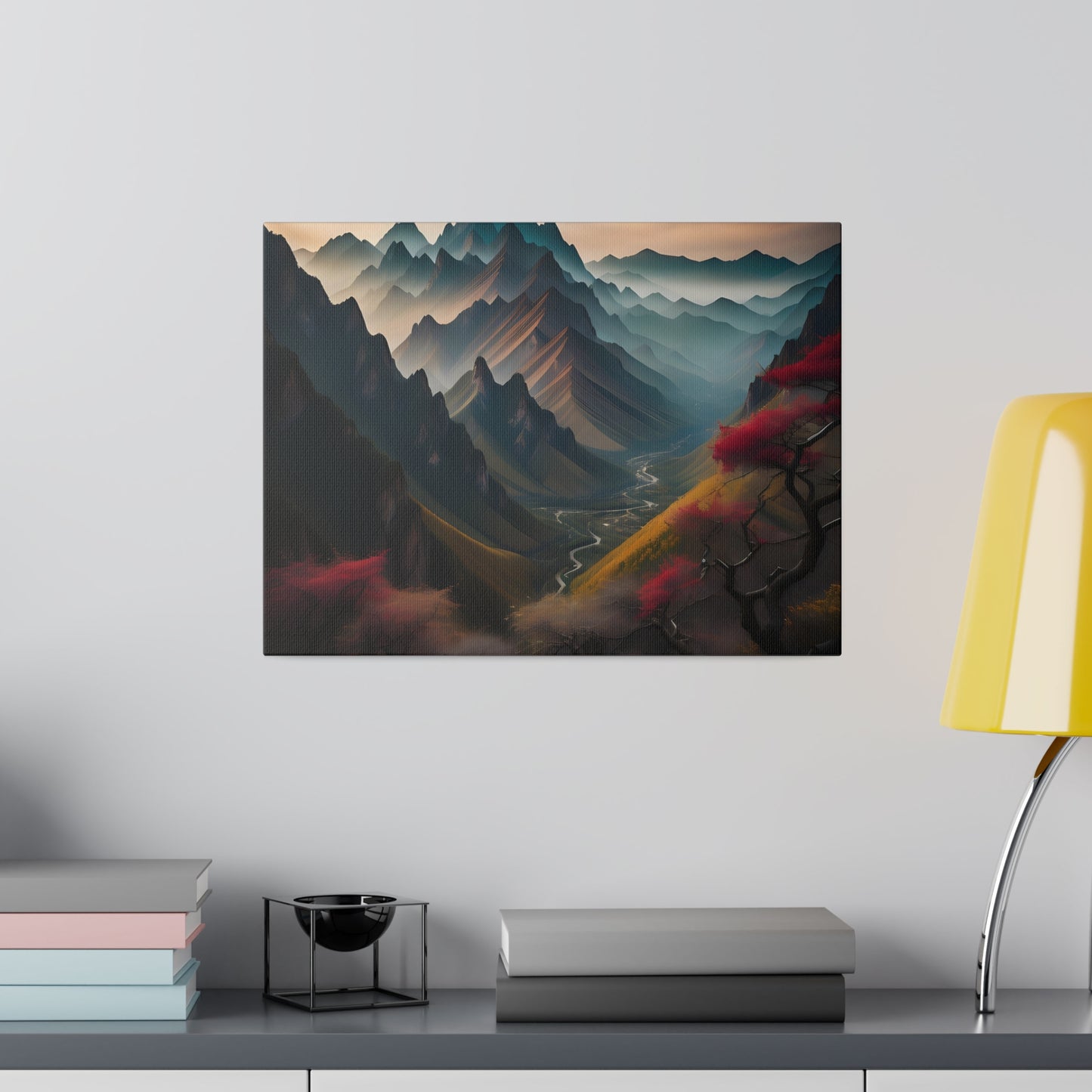 Matte Canvas, Mountains