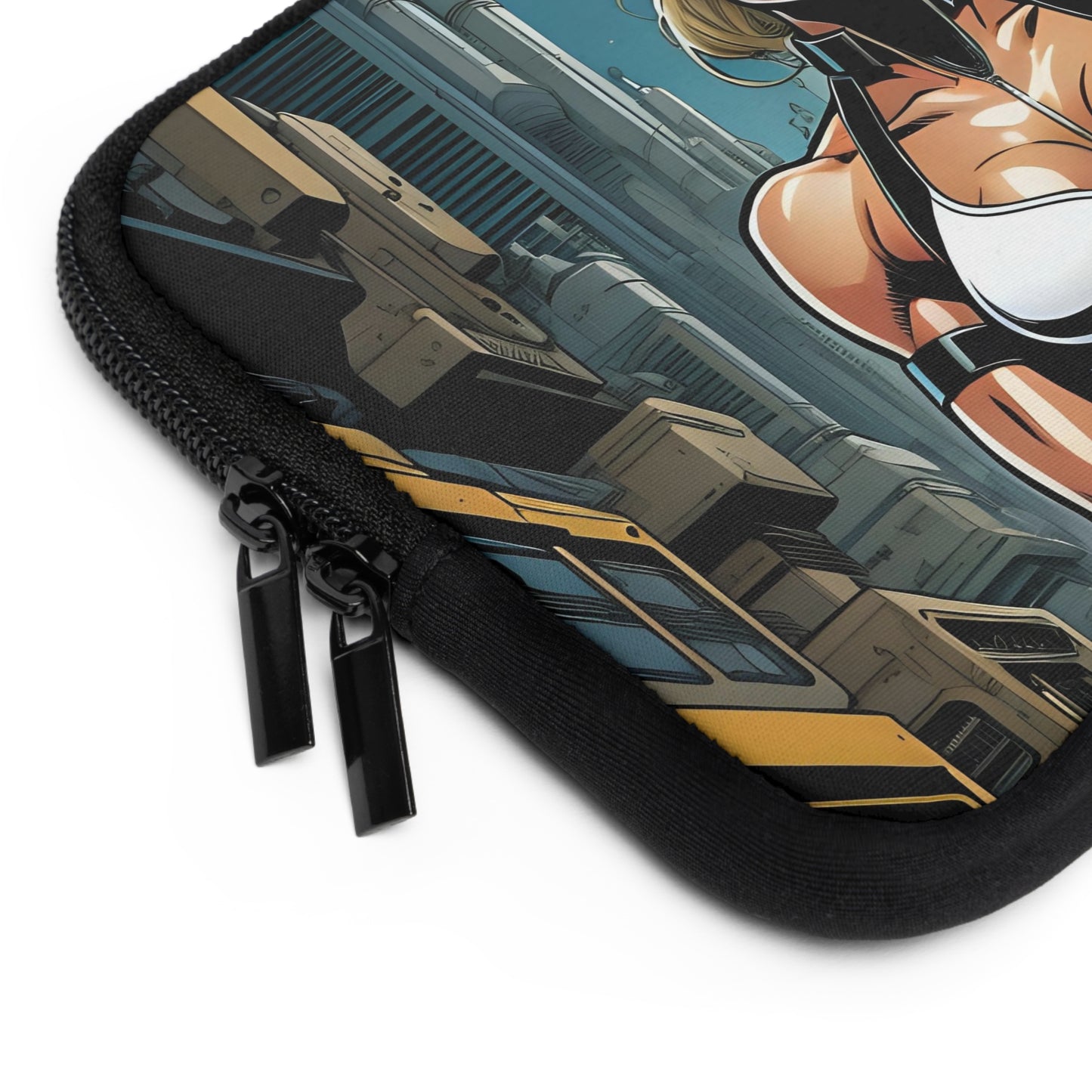 Laptop Sleeve Comic Blonde 1