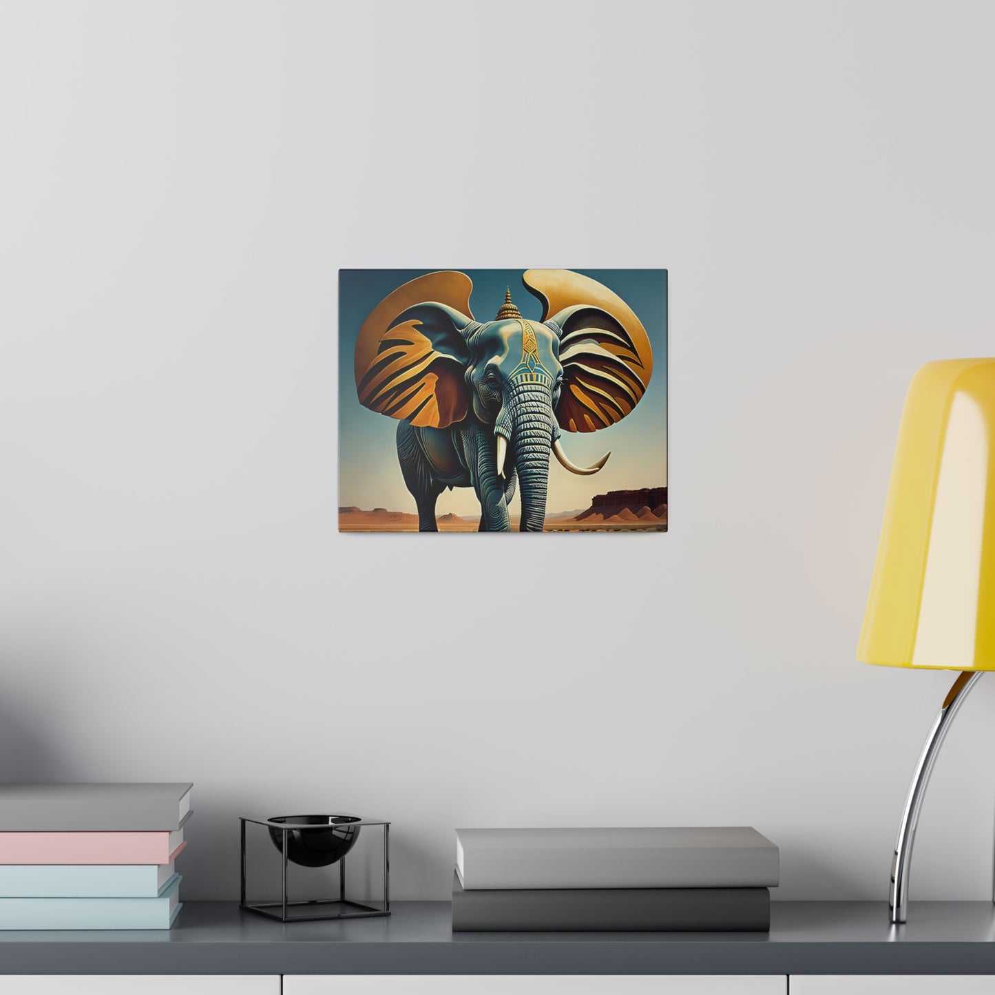 Matte Canvas, Elephant