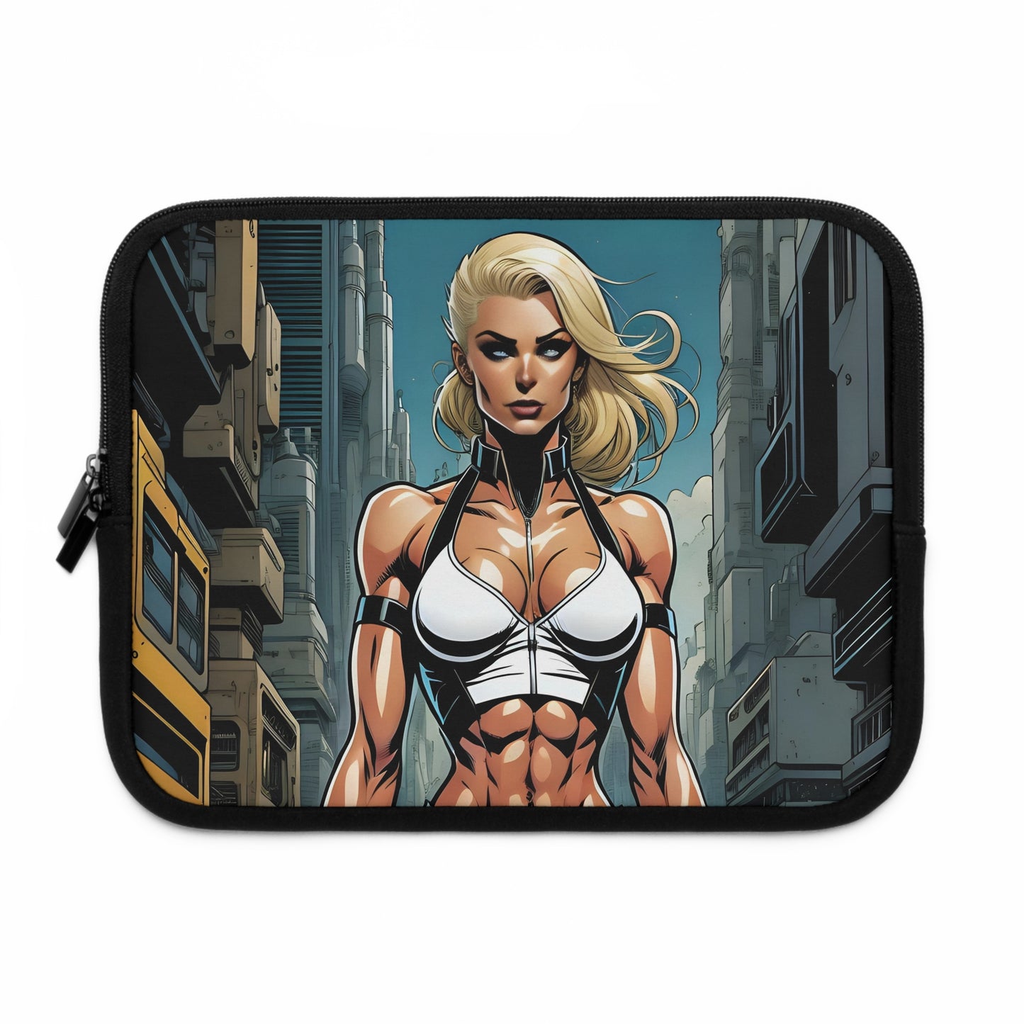 Laptop Sleeve Comic Blonde 1