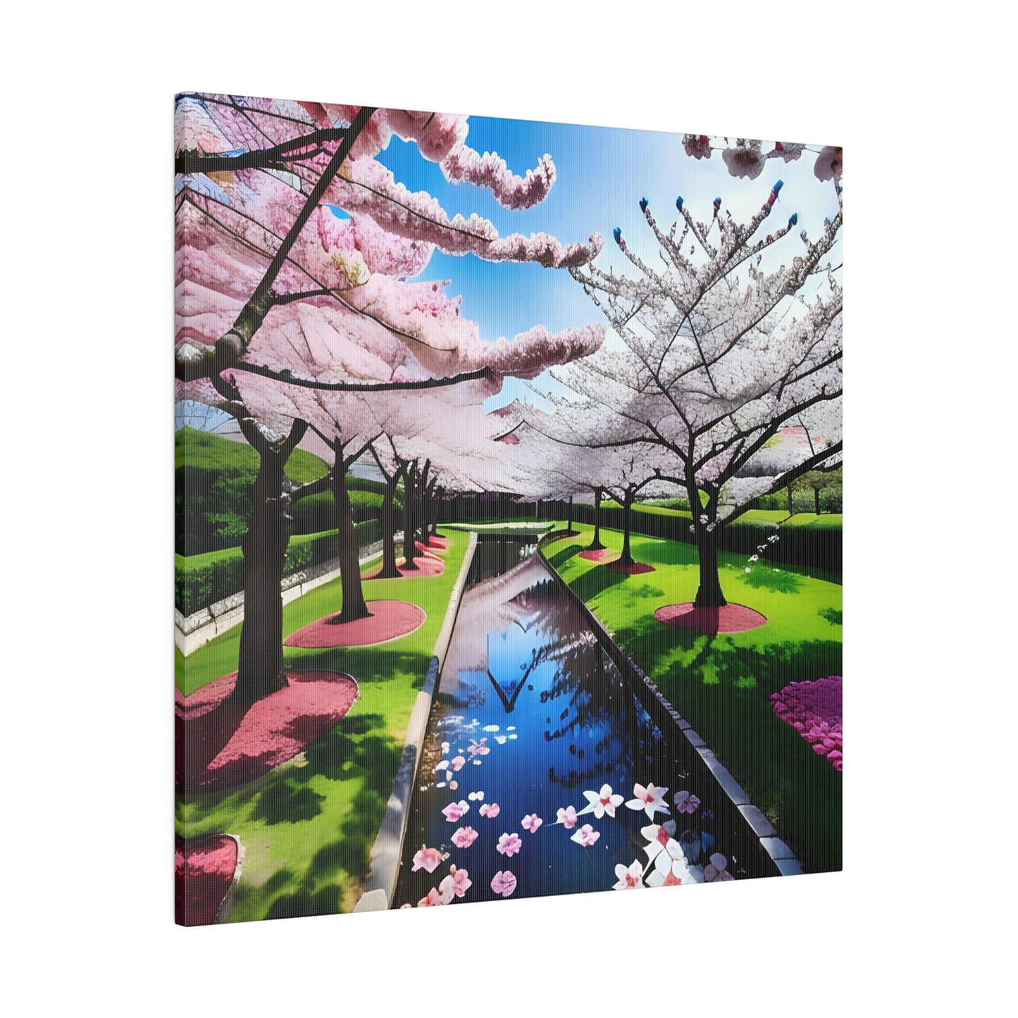 Matte Canvas, Cherry Blossom