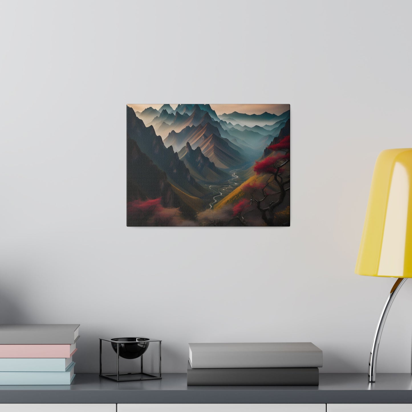 Matte Canvas, Mountains