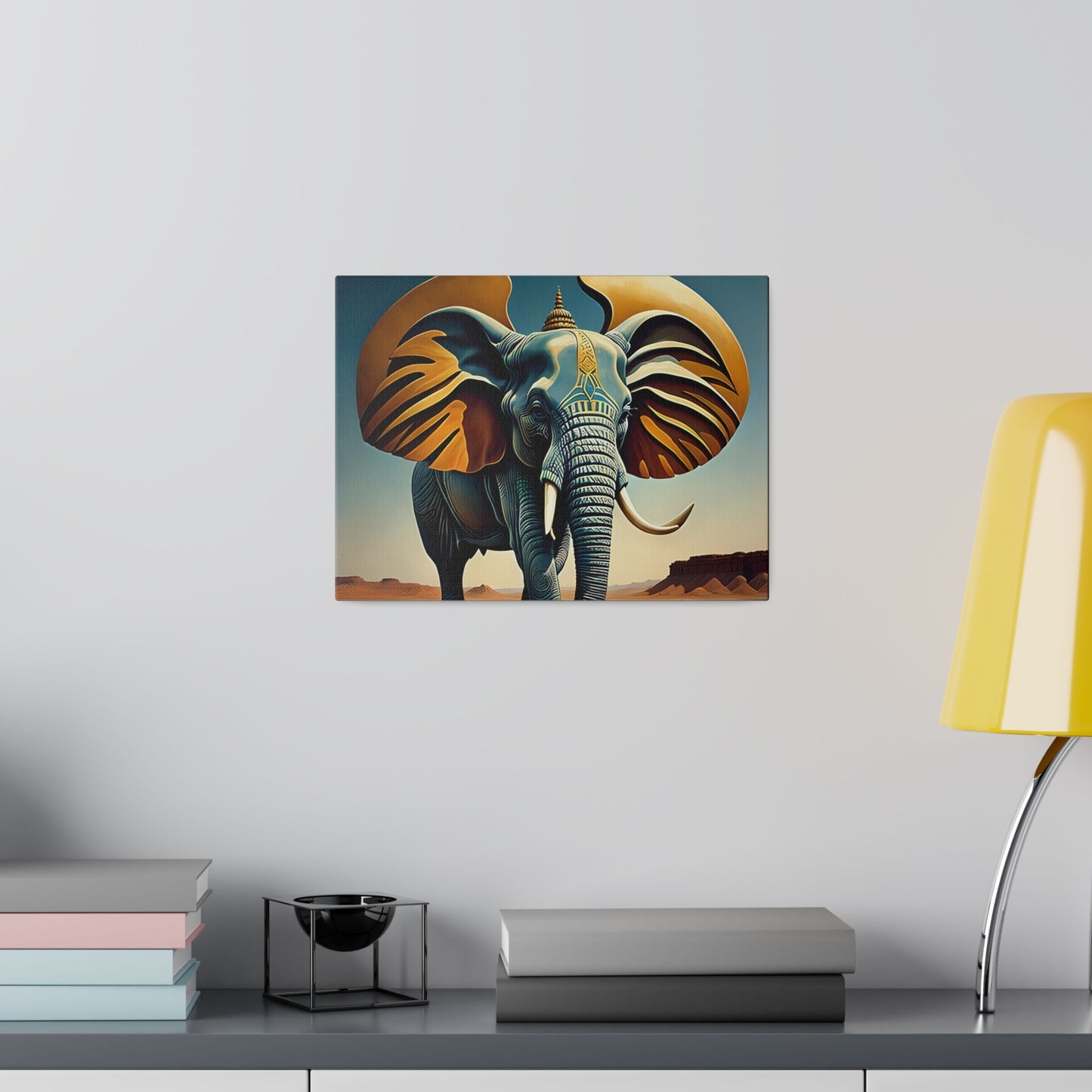 Matte Canvas, Elephant