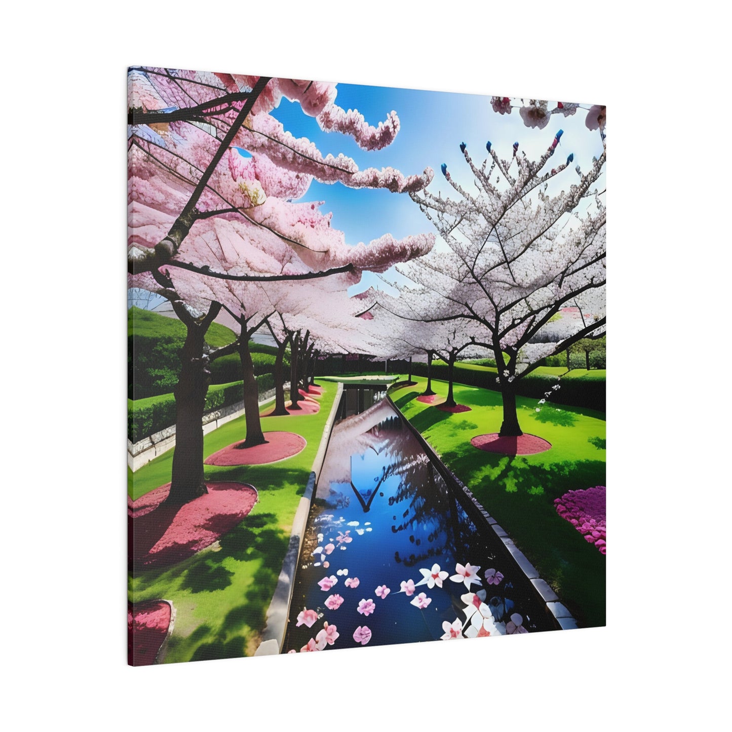 Matte Canvas, Cherry Blossom