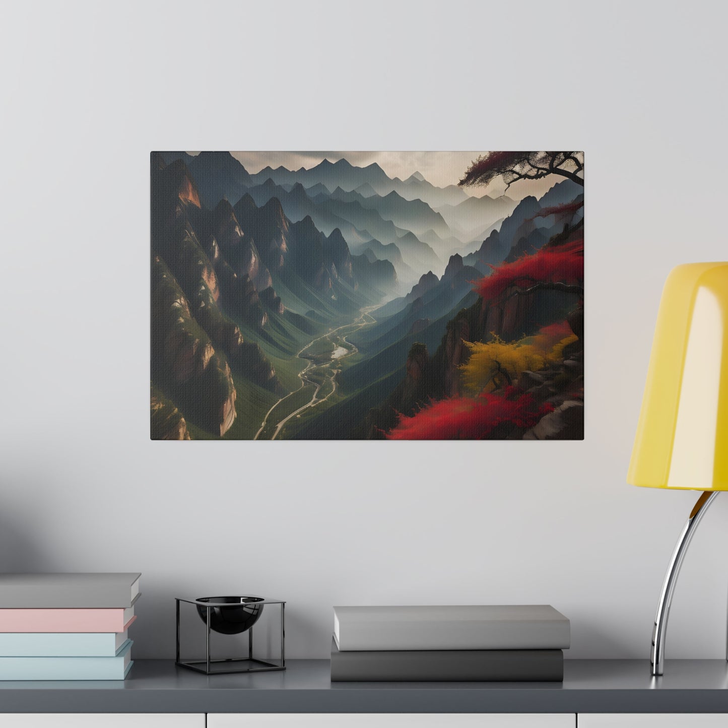 Matte Canvas, Mountains