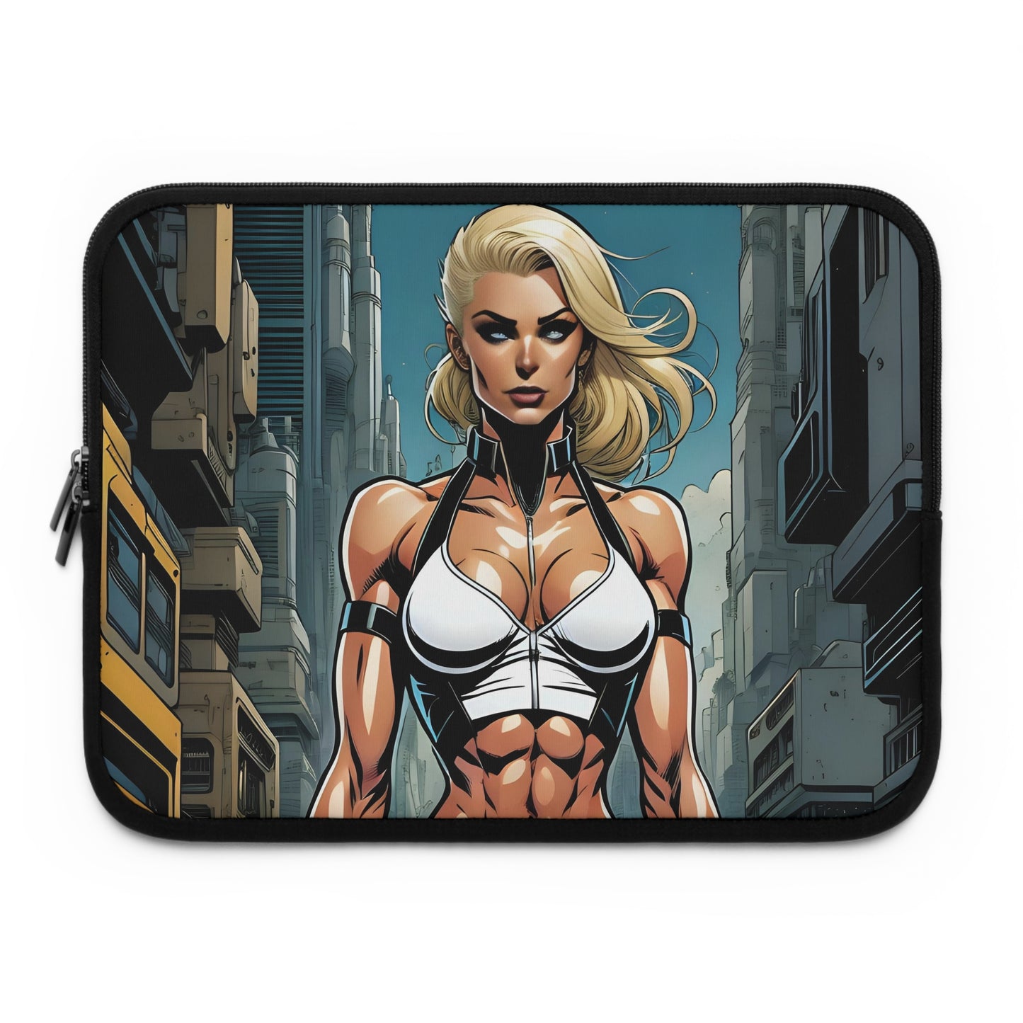 Laptop Sleeve Comic Blonde 1