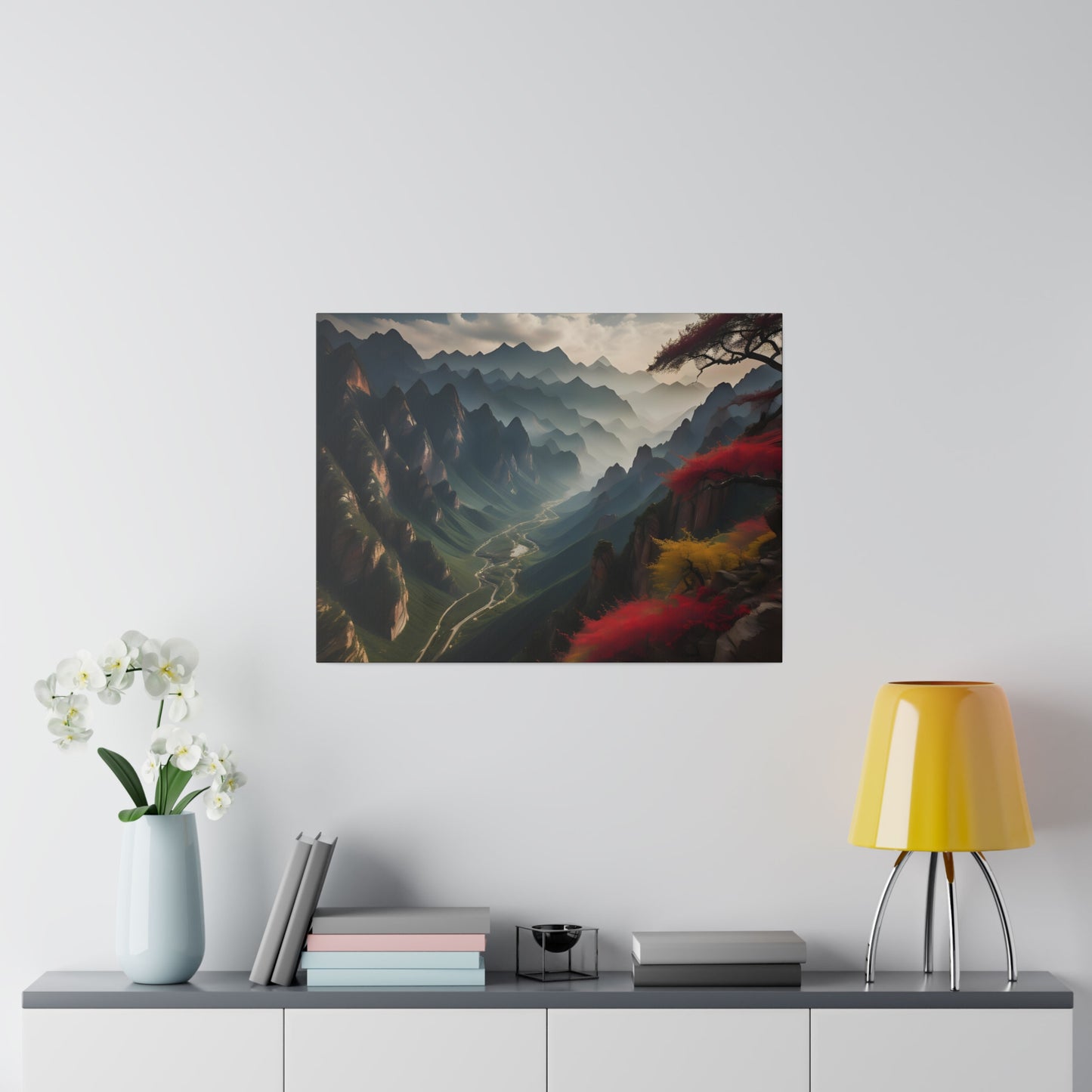 Matte Canvas, Mountains