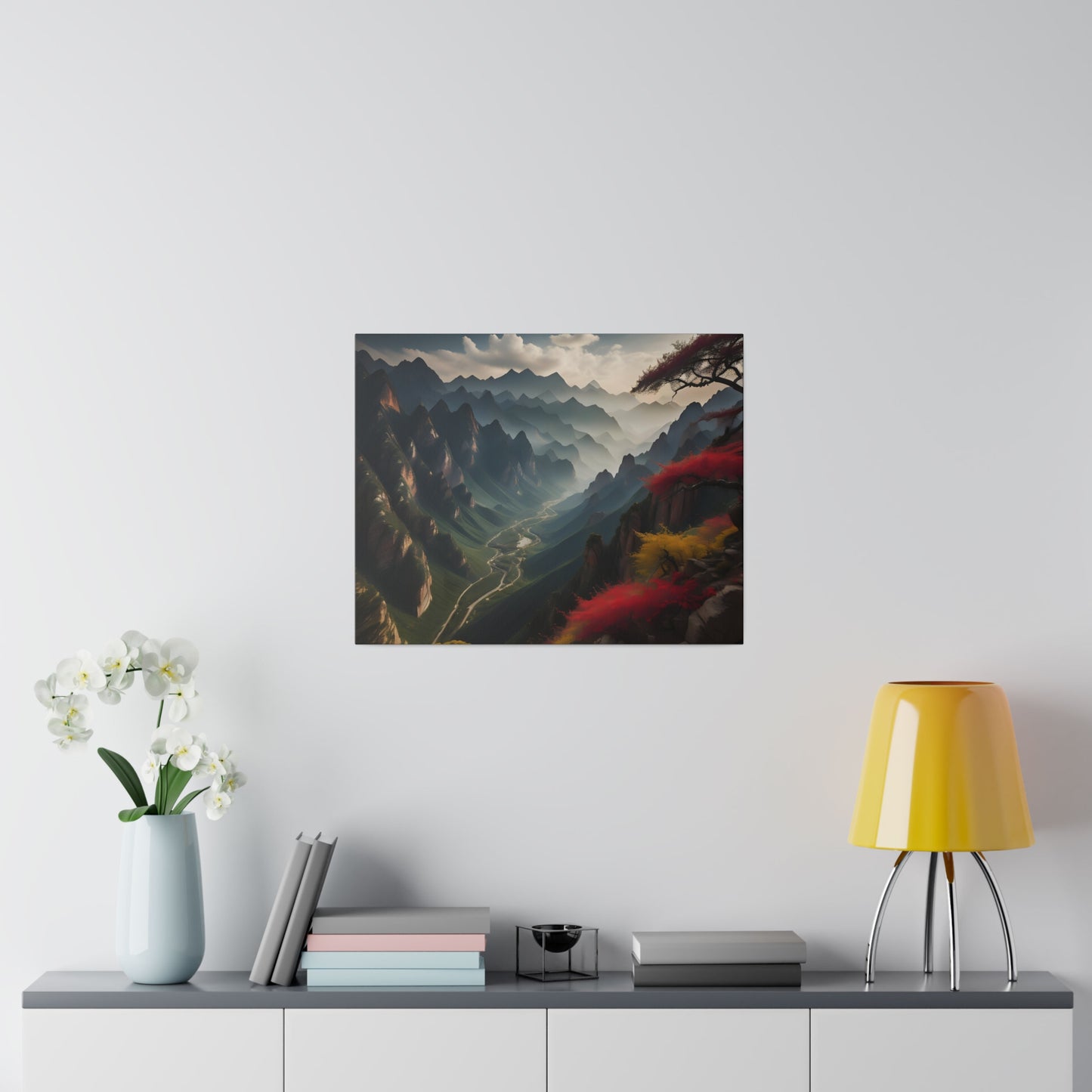 Matte Canvas, Mountains