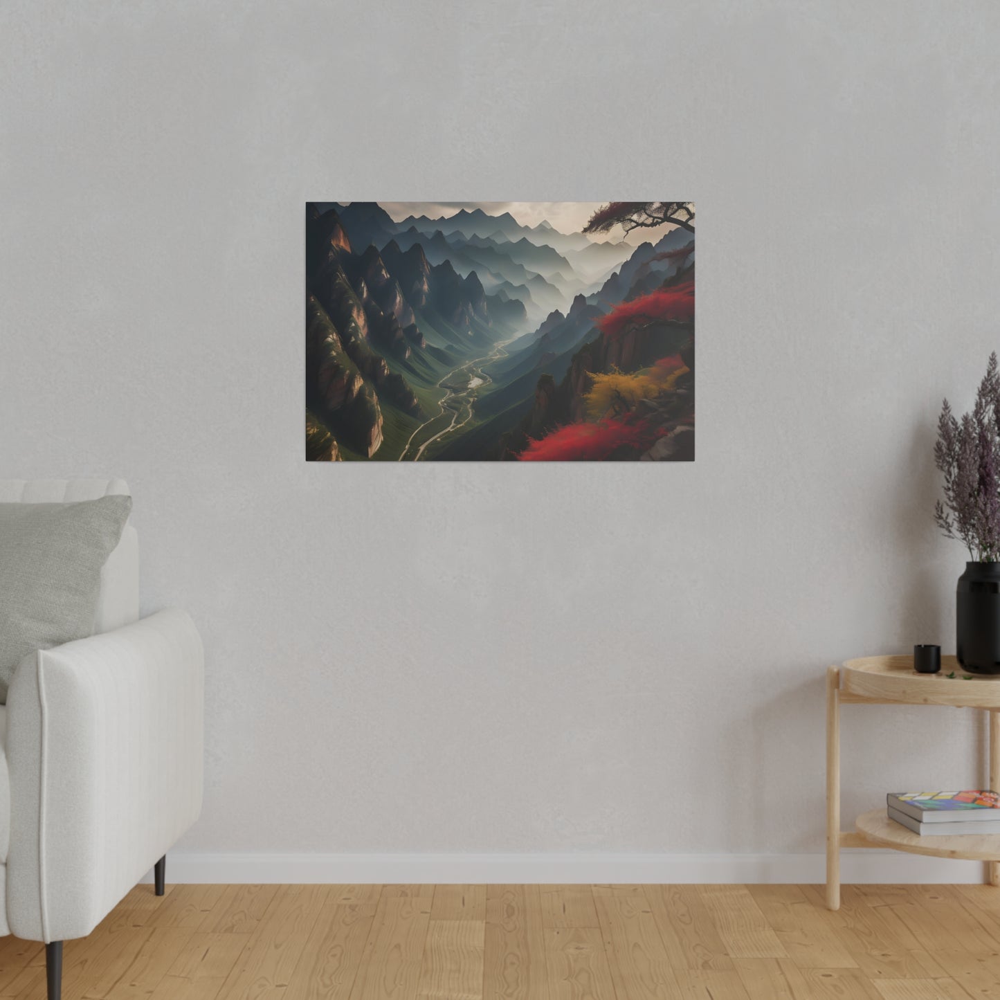 Matte Canvas, Mountains