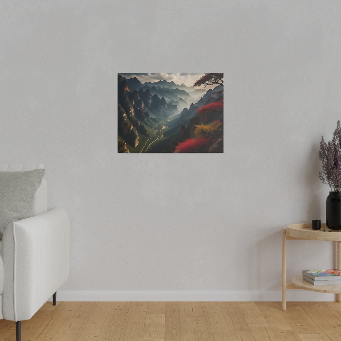 Matte Canvas, Mountains