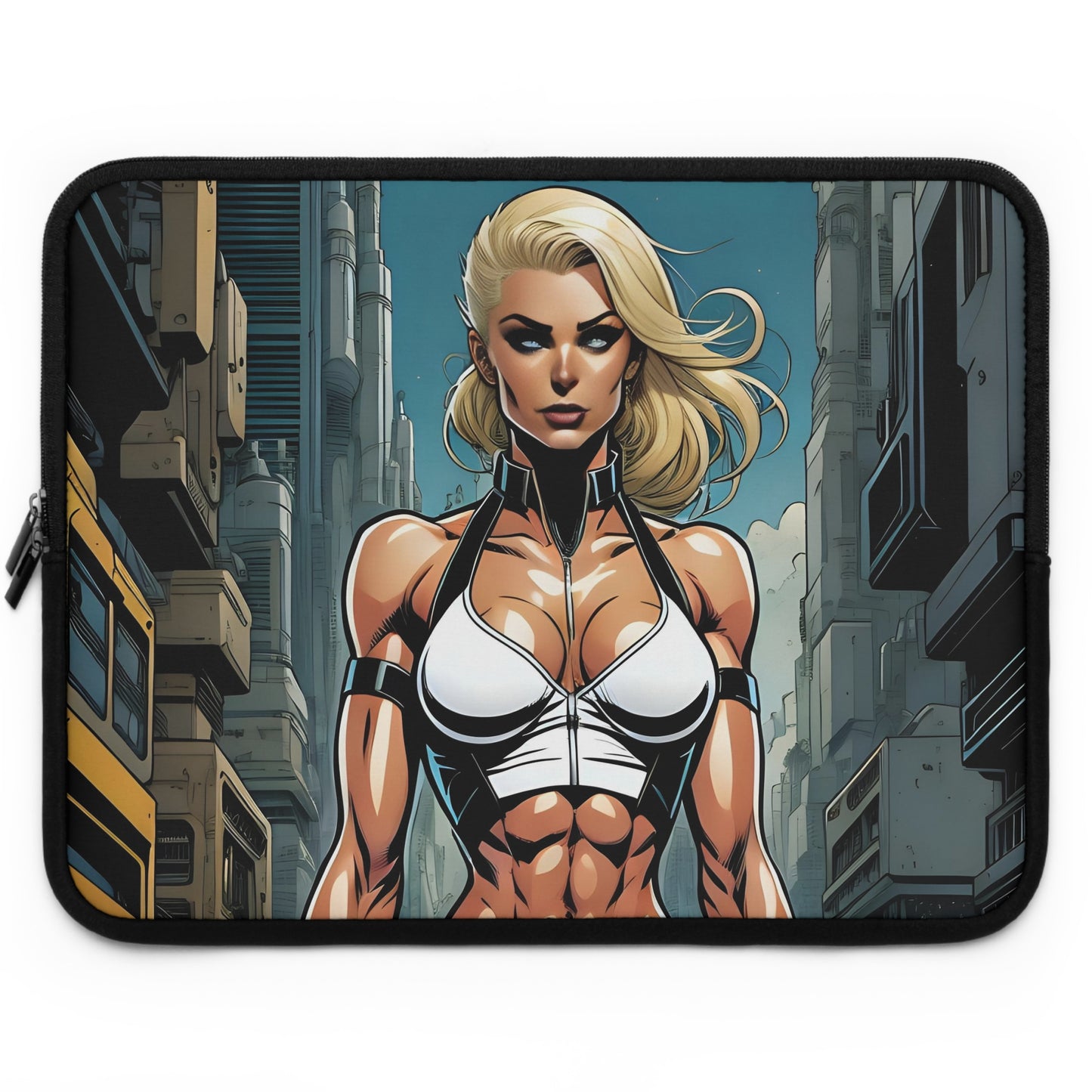 Laptop Sleeve Comic Blonde 1