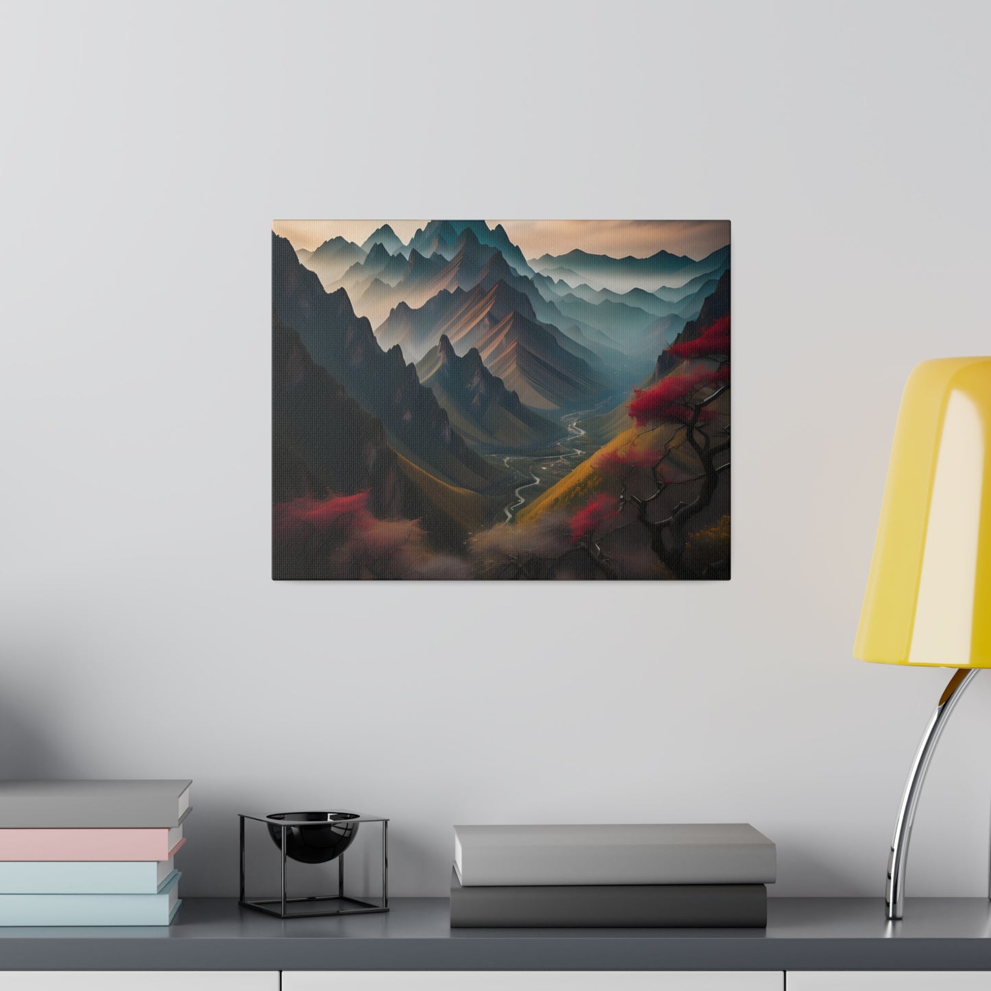 Matte Canvas, Mountains