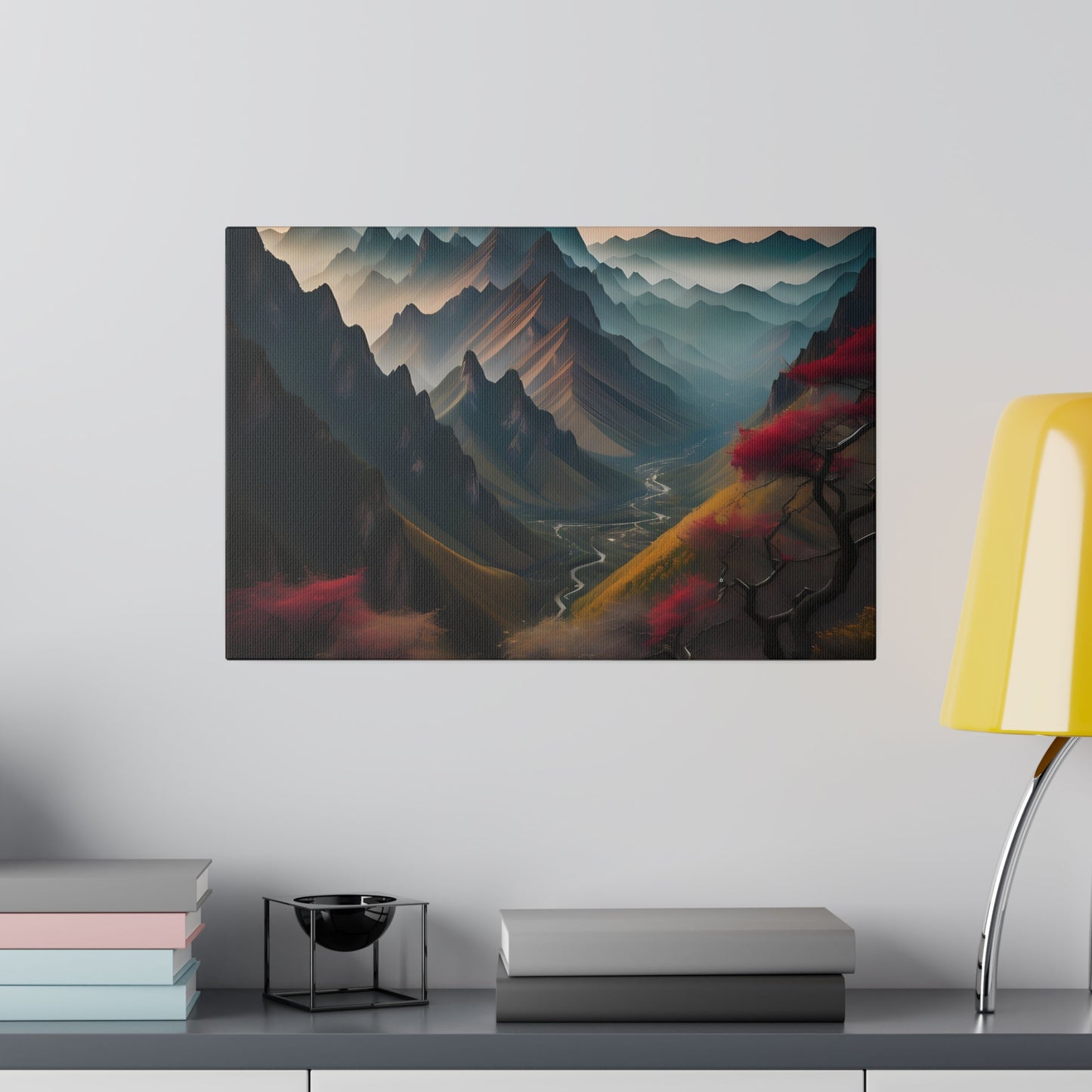 Matte Canvas, Mountains