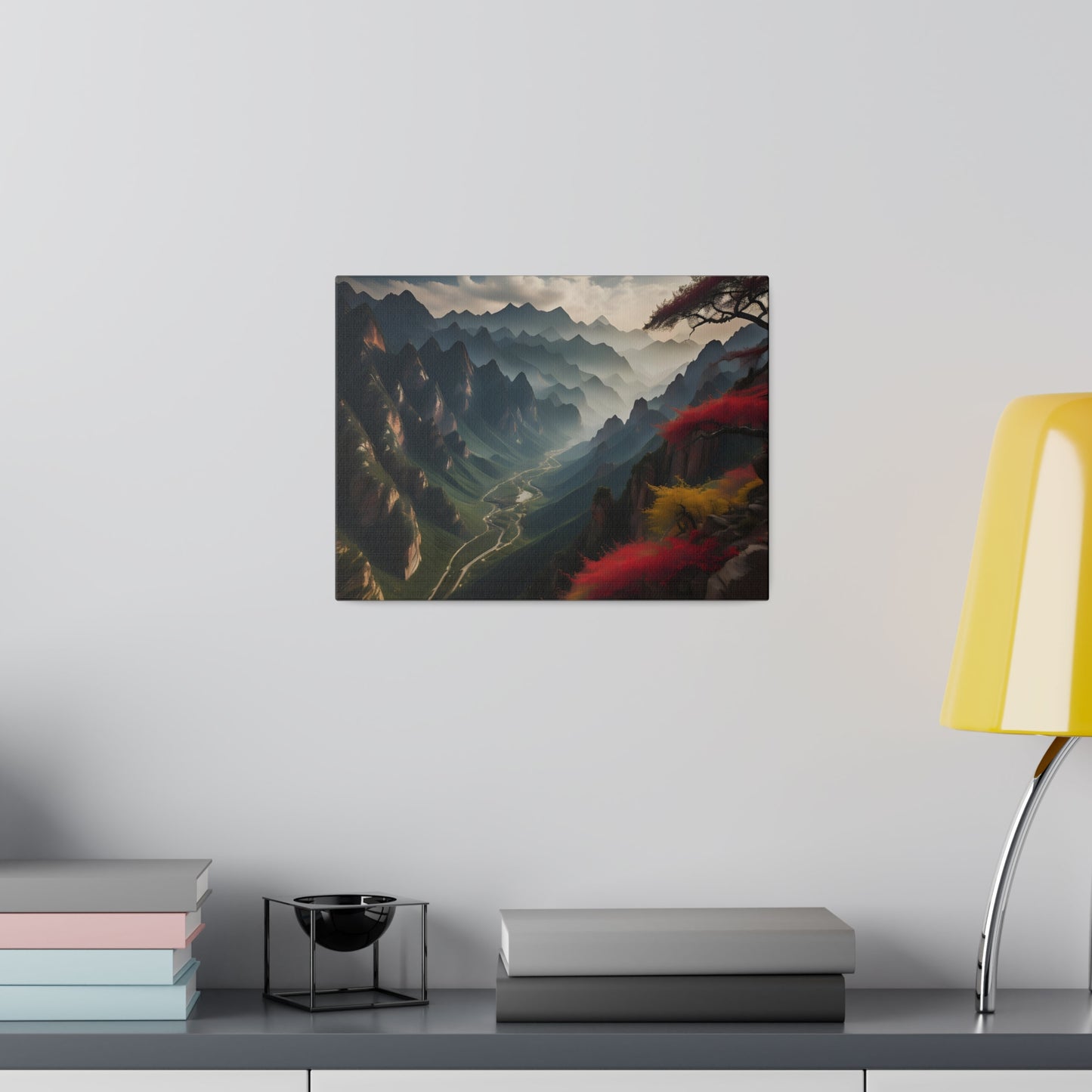 Matte Canvas, Mountains