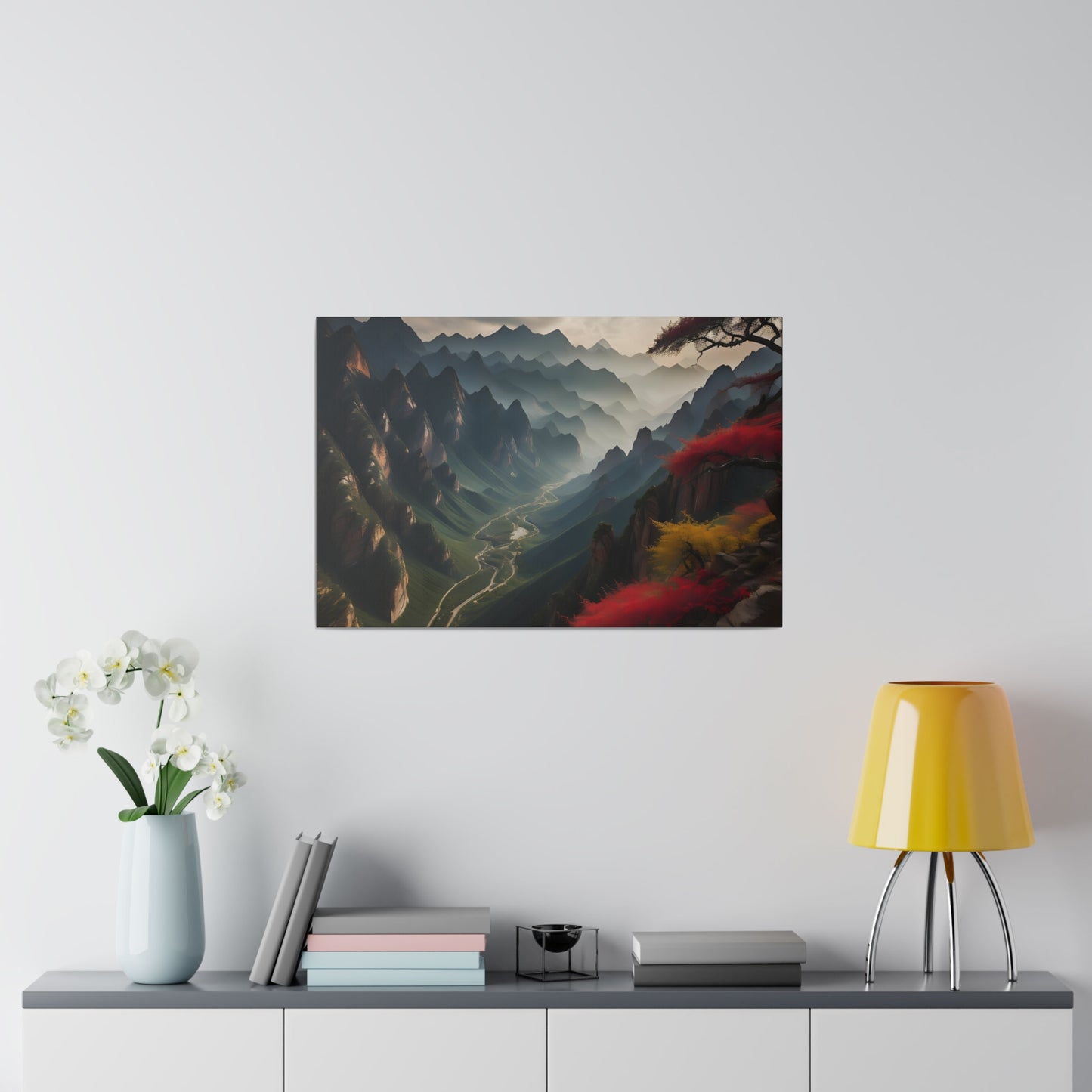 Matte Canvas, Mountains