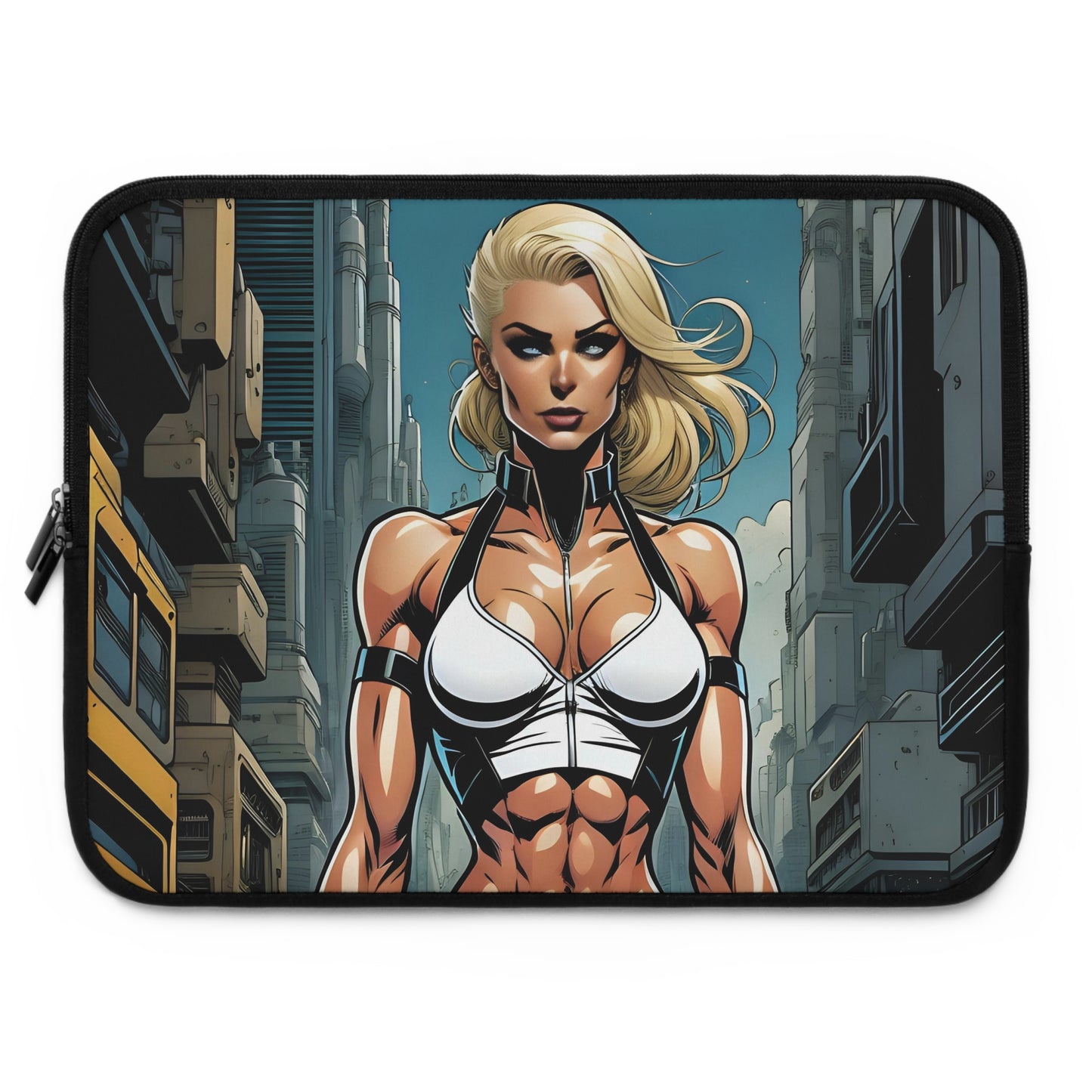 Laptop Sleeve Comic Blonde 1