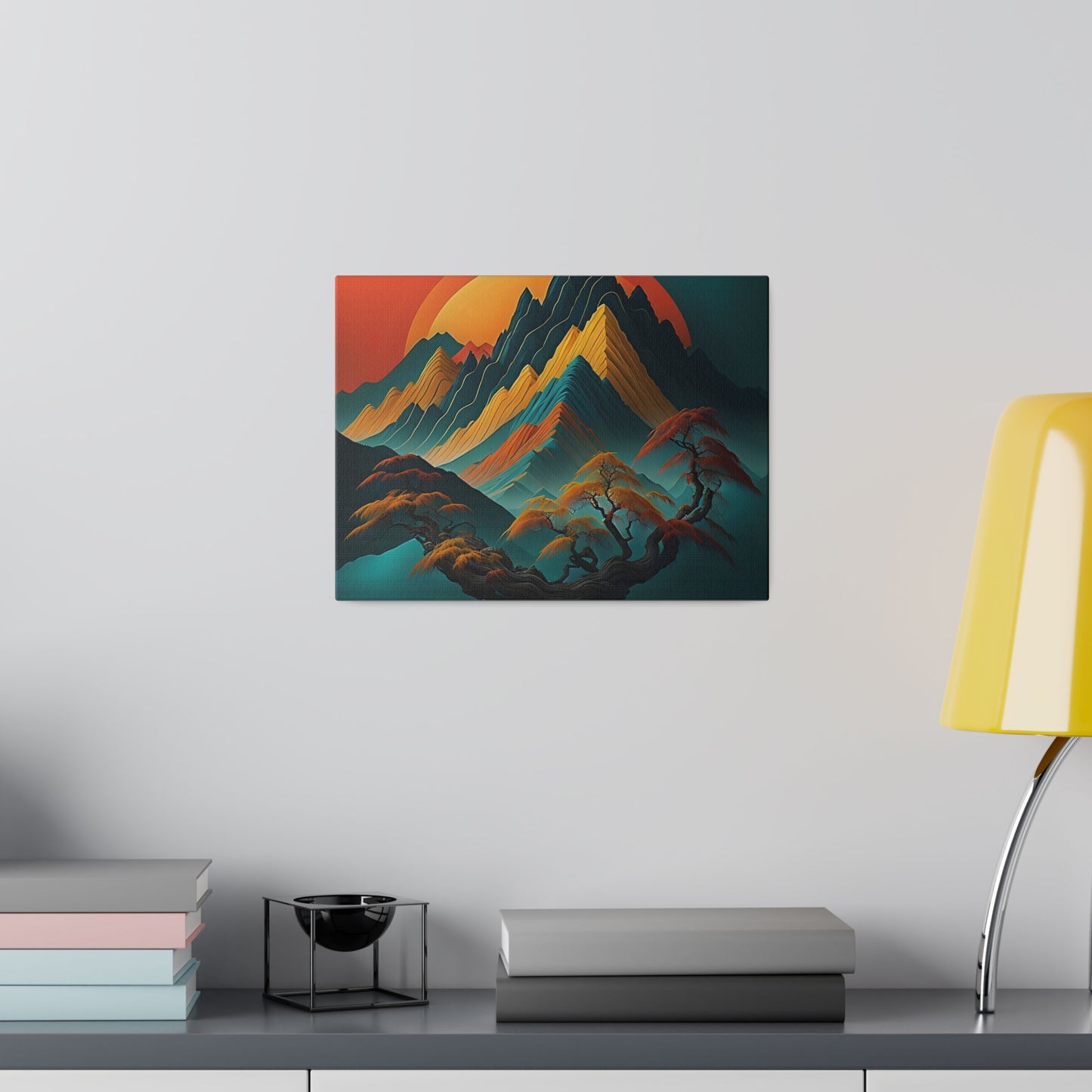 Matte Canvas, Mountains