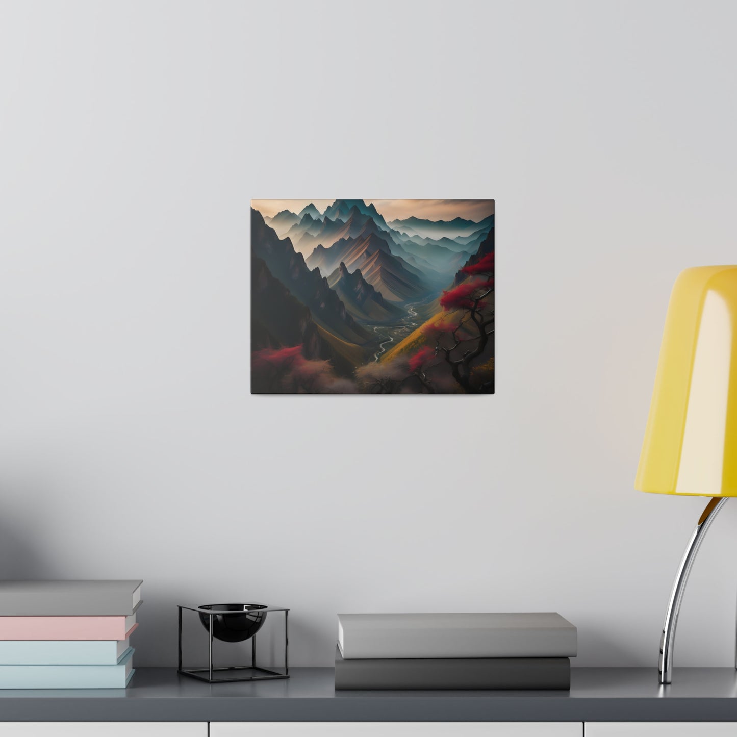 Matte Canvas, Mountains