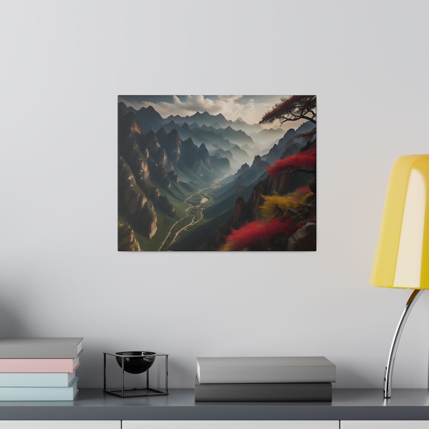 Matte Canvas, Mountains