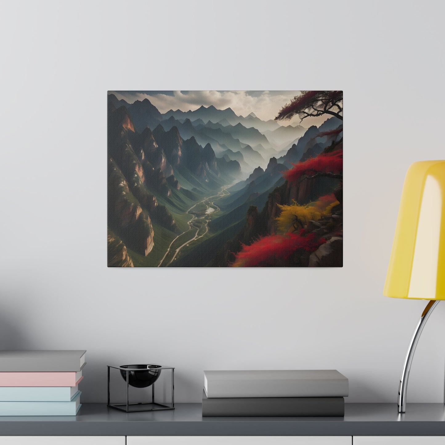 Matte Canvas, Mountains